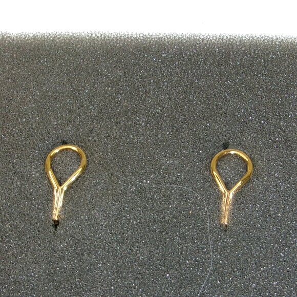 Joan Rivers Snake Eyes Rhinestone Clip Earrings Interchangeable Colors‎ w/ Box - Picture 3 of 4